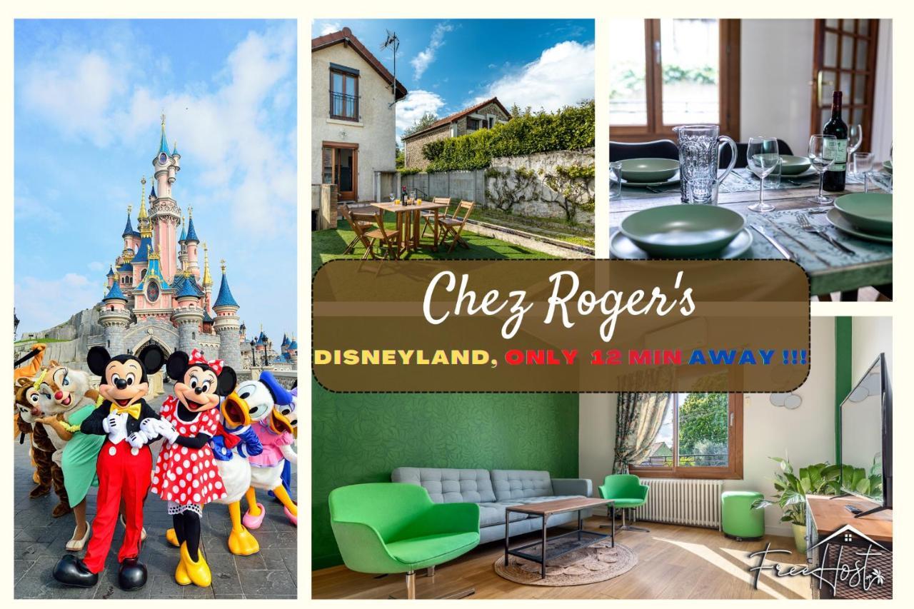 הוילה Conches Chez Roger'S 12Min Disneyland Maison Individuelle 70M2 מראה חיצוני תמונה
